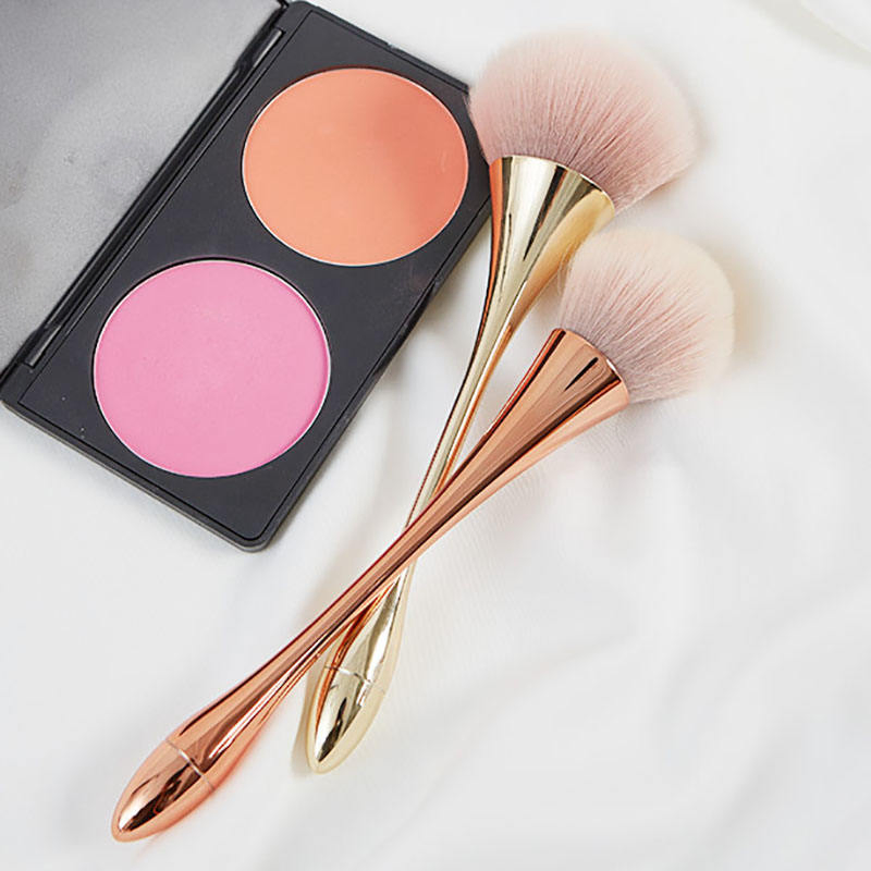 Pincel de Maquiagem para Limpeza de Unhas com Cerdas Macias para Arte em Unhas e Pó Blush