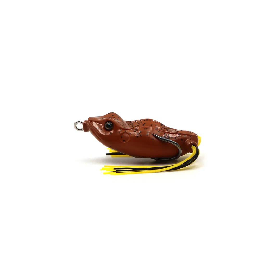 Isca de Pesca Thunderfrog com Duplo Gancho e Dupla Barba Acessórios de Equipamento de Pesca