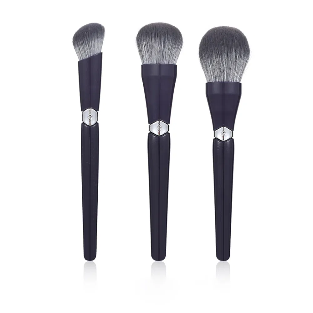 3 PCS Private Label Diamond Customized Logo High Quality Makeup Brush Set