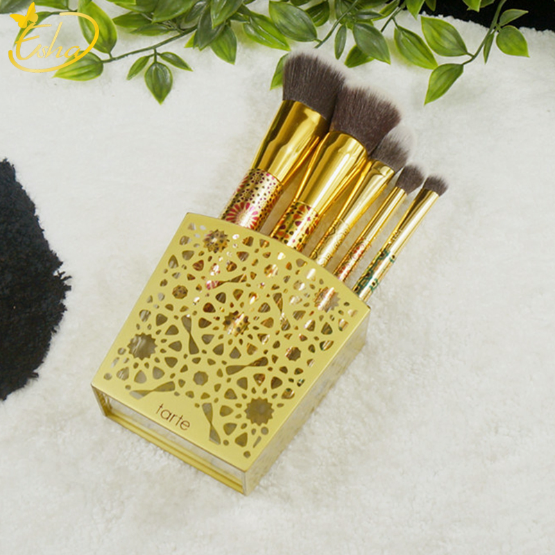 Conjunto de Ferramentas de Maquiagem com Pincéis Coloridos para Beleza e Arte de Unhas Personalizados
