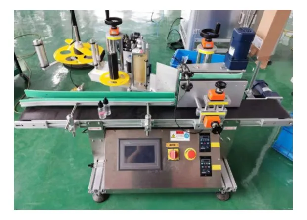 Detalhe Máquina de Etiquetagem