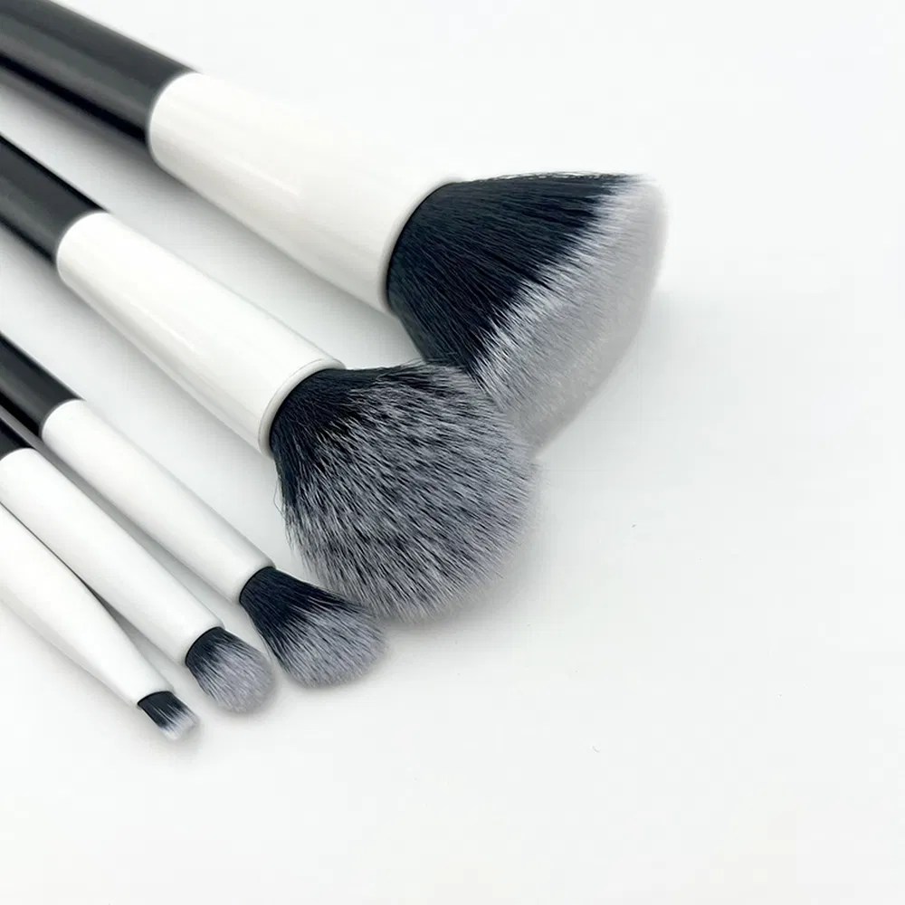 Fabricantes de Pincéis de Maquiagem Cosmética Vegana Pincel de Base para Mistura Sem Costura