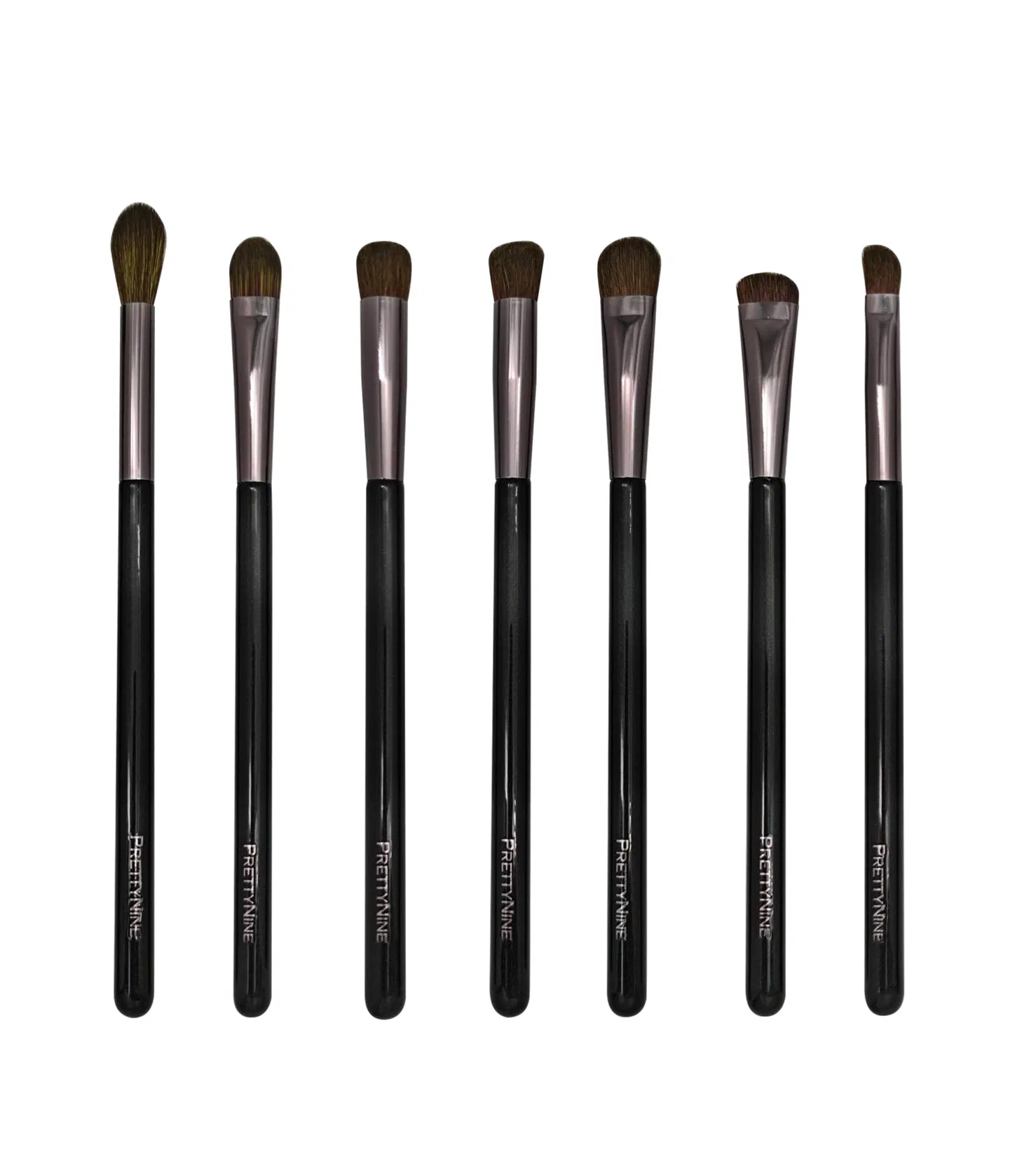 Kit de Pincéis de Maquiagem Ecológicos para Rotinas de Beleza Sustentáveis