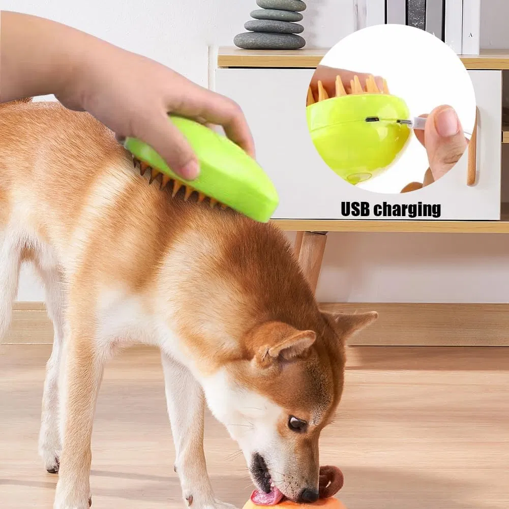Escova Removedora de Pelos para Gatos e Cães com Bateria