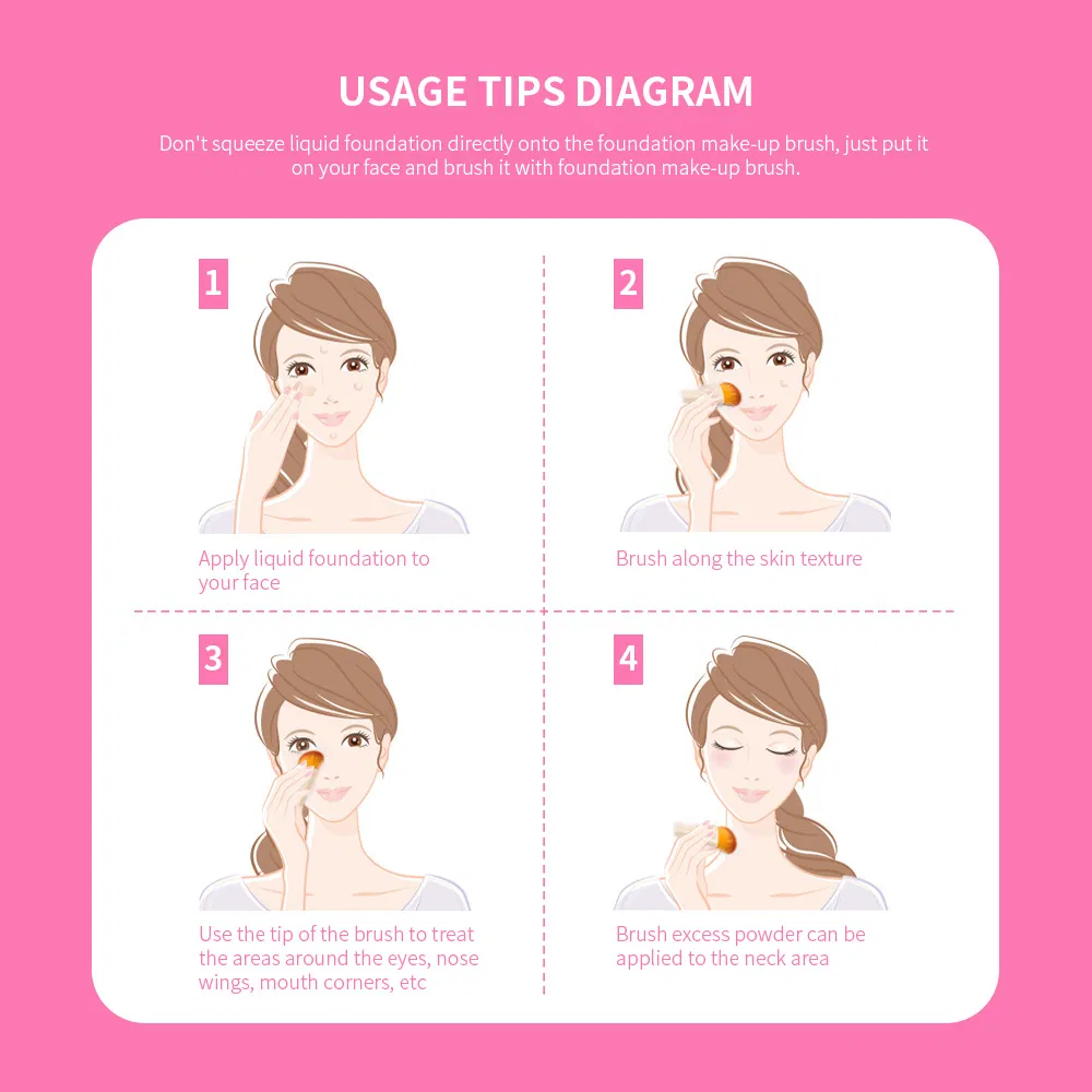 Pó Blush de Beleza Visualização 6