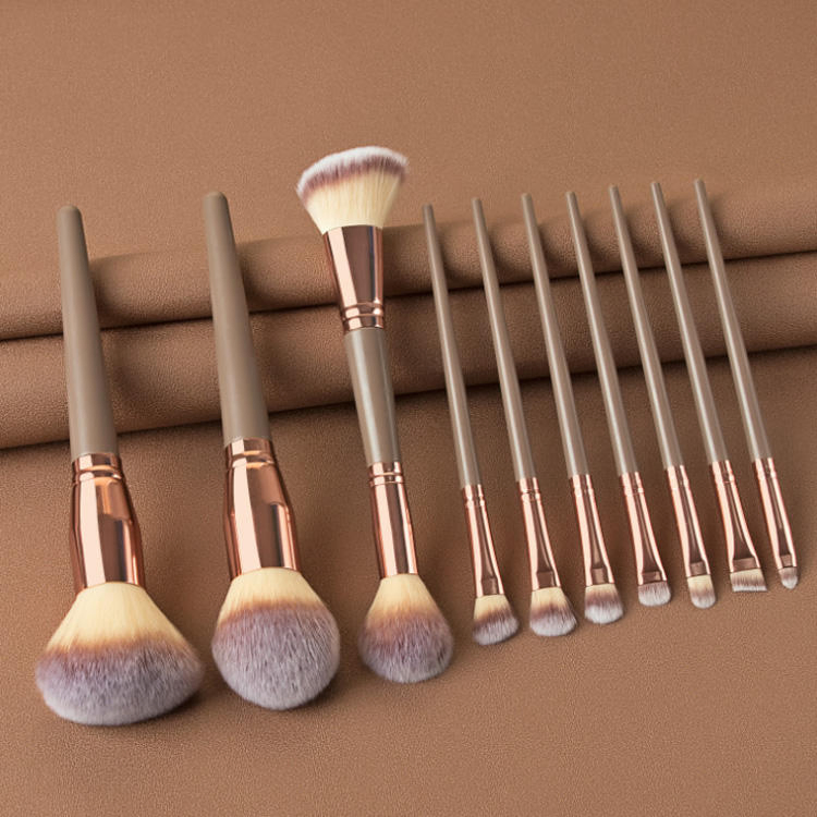 Conjunto de Pincéis de Maquiagem de Luxo com Dupla Ponta por Atacado