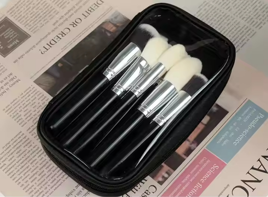15 Conjunto de Pincéis de Maquiagem Profissional de Cabelo de Cabra de Luxo da Marca Privada PCS