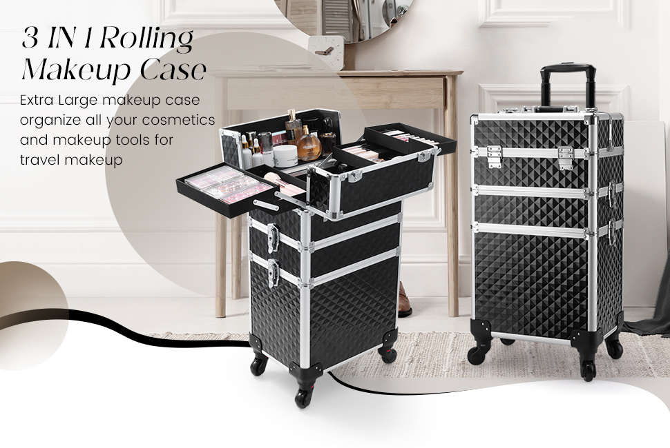 Makeup Rolling Case Display 2