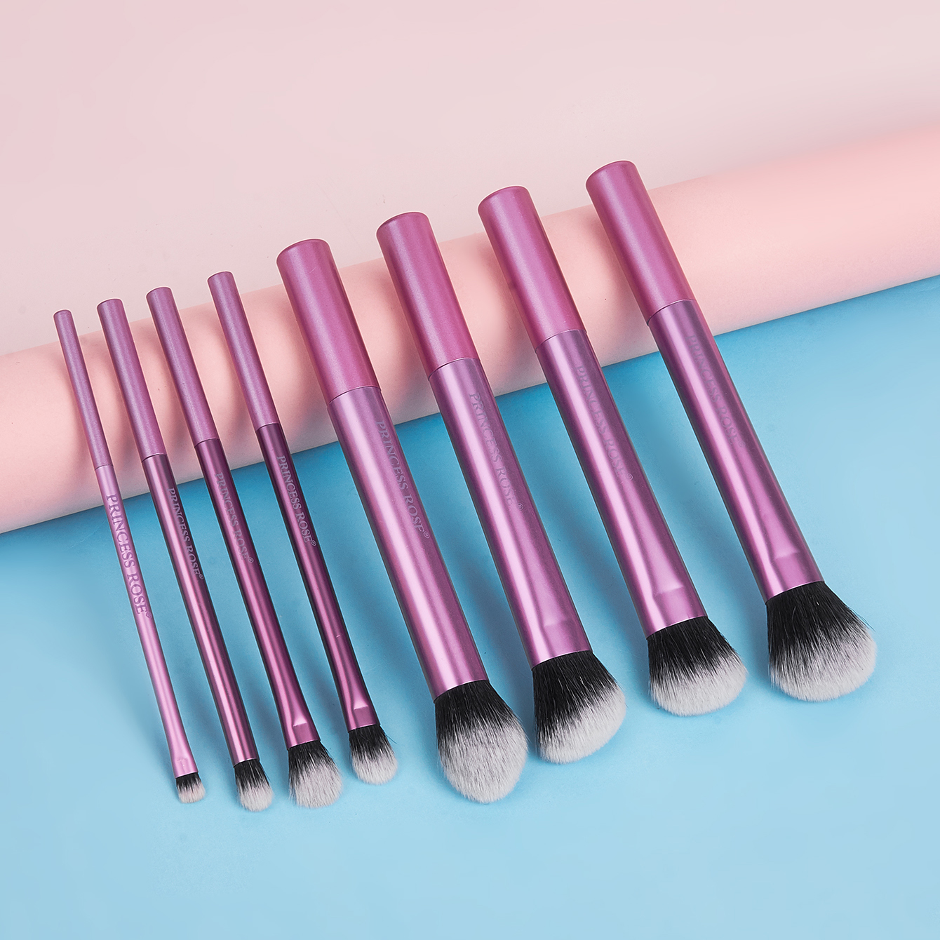Customized 8-Piece Professional Makeup Brush Set Full Loose Paint Concealer Eye Shadow Brush Set for Face Shaving Brush