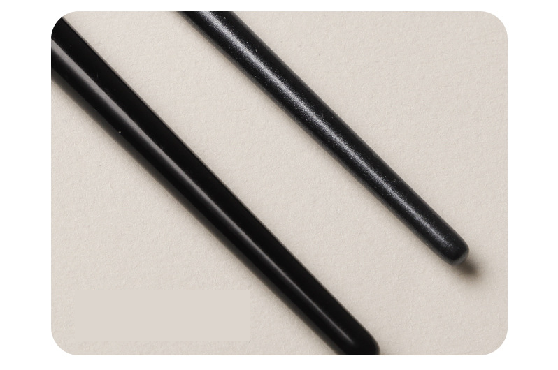 Natrual Hair Sickle Nose Shadow Brush Wool Slant Head Sickle Makeup Brush Animal Hair Eyeliner Brush