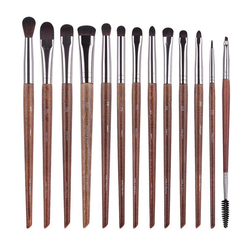 Eye Makeup Brush Set Eyeshadow Eyelash Eyebrow Makeup Brushes Convenient Eyebrow Eyeshadow Eyelash Brush Set