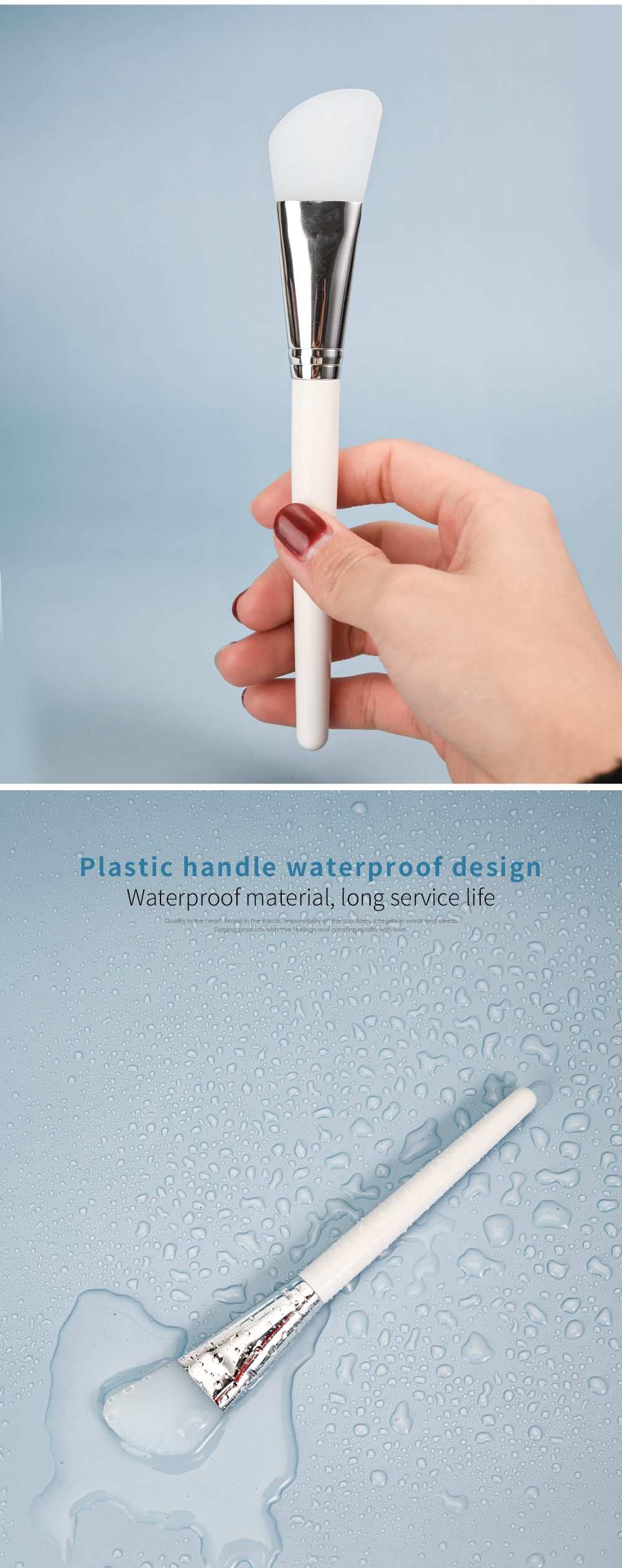 Silicone Mask Brush Handle