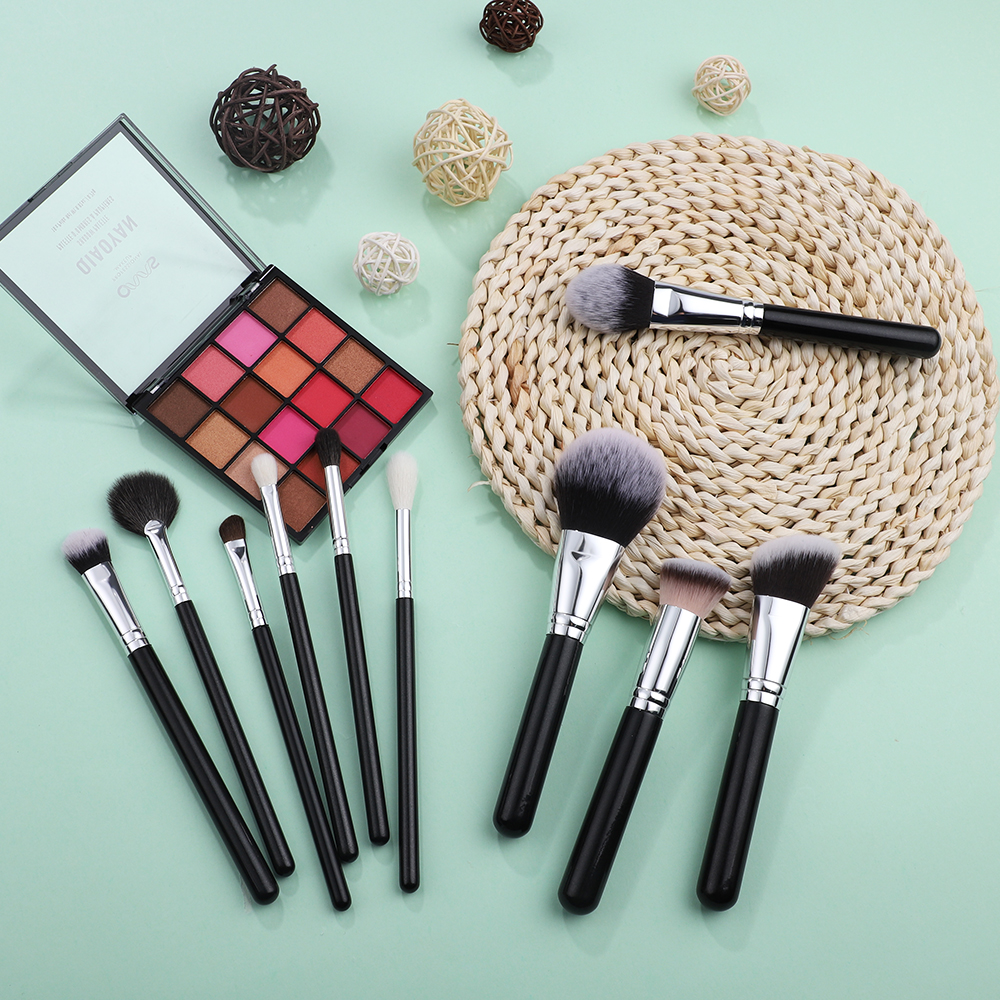 40pcs Face Eye Makeup Brush Set Complete Function Professional for Powder Blush Eye Shadow Blending for Daily Makeup