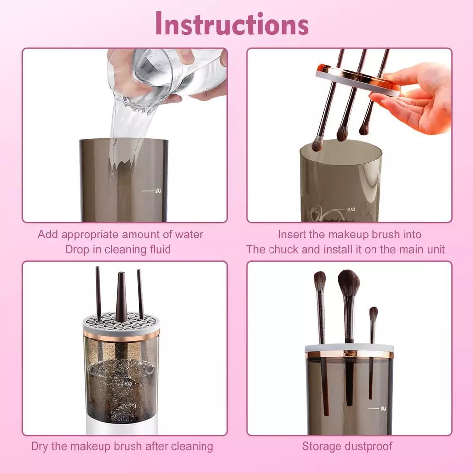 Makeup Brush Cleaner Detail 3