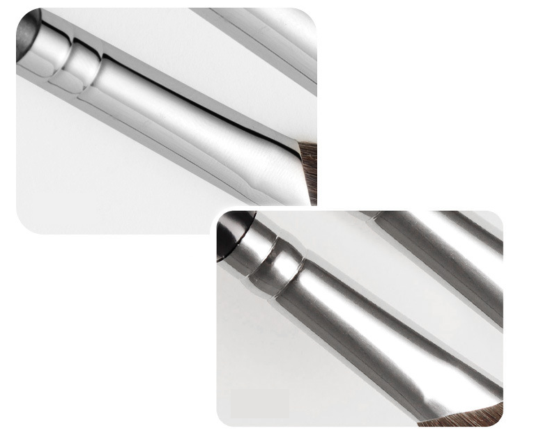 Natrual Hair Sickle Nose Shadow Brush Wool Slant Head Sickle Makeup Brush Animal Hair Eyeliner Brush