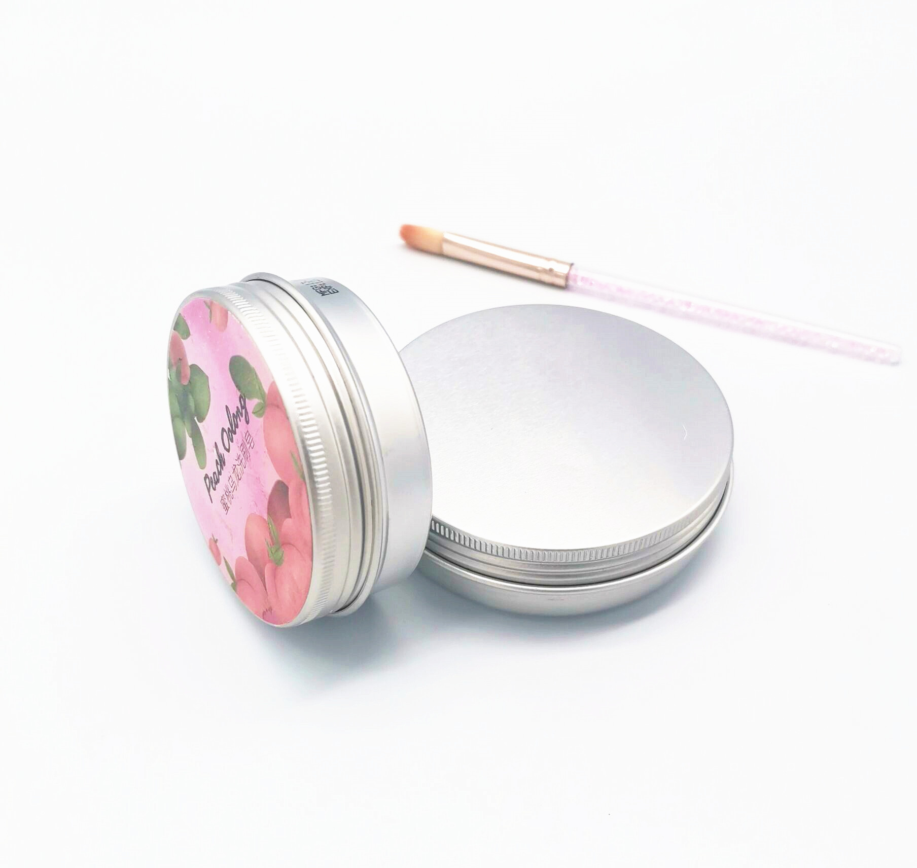 Hot Sale Makeup Brush Cleaning Washing Tin Box Soap Custom Logo Cosmetic Brush Solid Cleaner Brush Soap