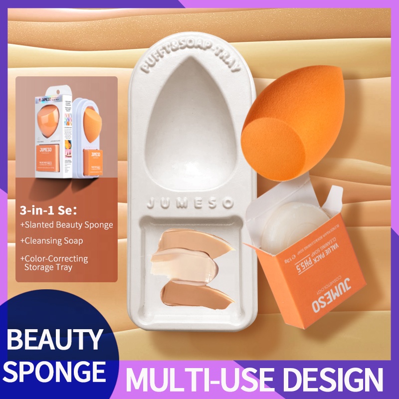 Premium Customized OwnBrand LatexFree Portable Beauty Egg Makeup Sponge MultiColor Blender