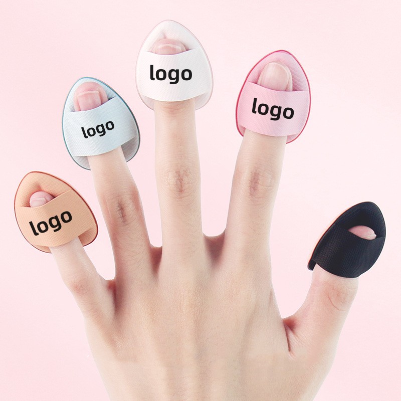 New Finger Mini Air Cushion Puff Cosmetic Makeup Sponge Powder Puff Concealer Makeup Sponge