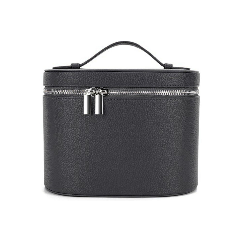 Factory PU Leather Cosmetic Pouch Large Capacity Custom logo Makeup Bag for Women Waterproof Travel Organizer OEM Supply
