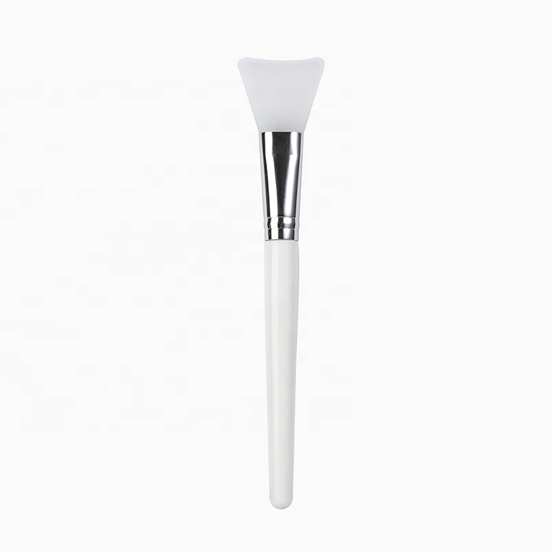 Fast Shipment Smooth Soft Flat Silicone Facial Brush Face Mask Applicator
