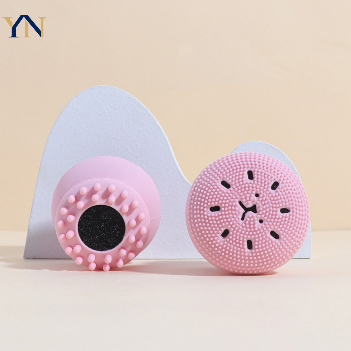 Facial Cleansing Brush Jellyfish Exfoliating Silicone Face Brush Facial Scrubber Spin Cleanser Massage Baby Shampoo Brush