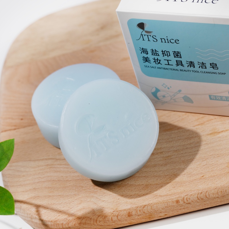 Custom Vegan Solid Makeup Brush Cleaner Soap Private Label Wholesale Kit for Cleaning Makeup Brushes