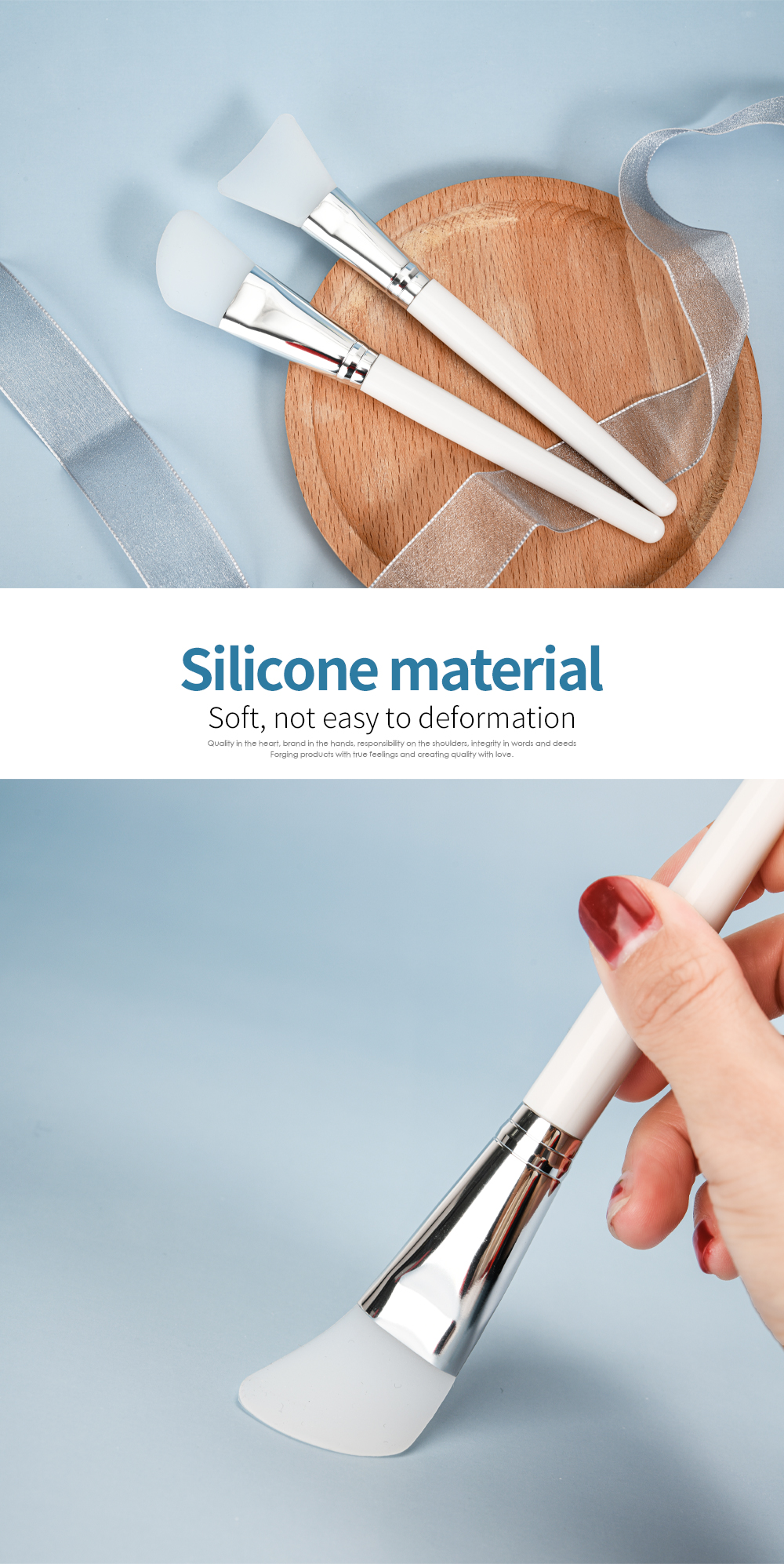Silicone Mask Brush Soft Tip