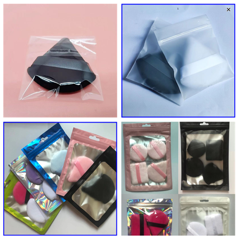 Rhombus Makeup Powder Puff Detailed View