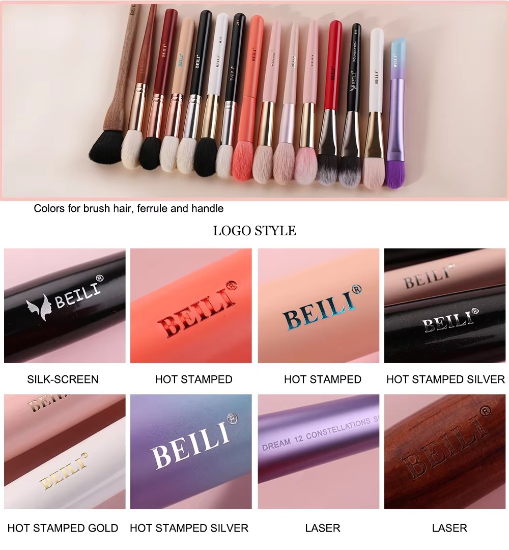 Makeup Brush Application
