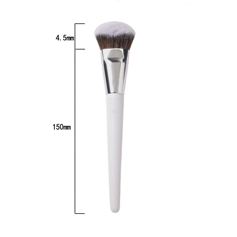Single Foundation Make up Brush Soft Hair Beauty Makeup Brush Portable for Beginners