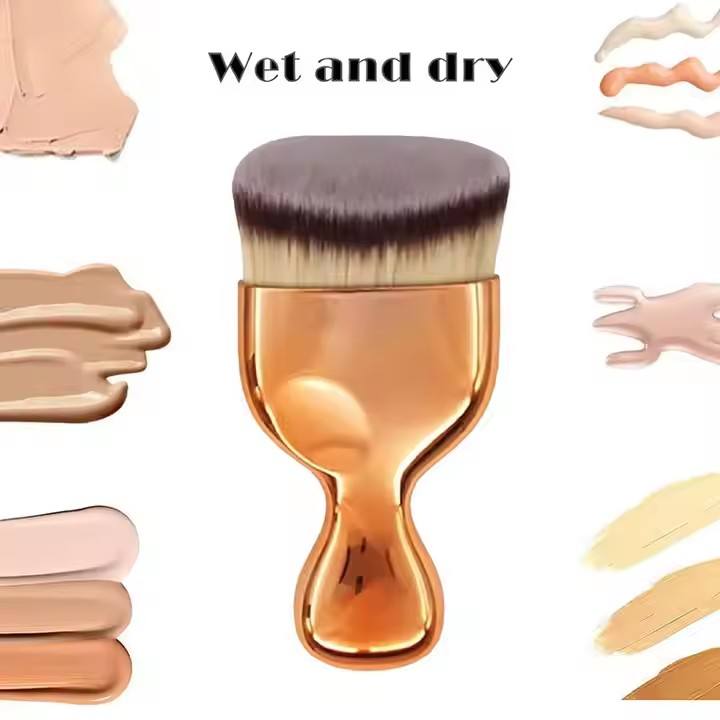 Foundation Cream Contour Polishing Dot Painting Mixing Angular Foundation Kabuki Brush Body Makeup Brush