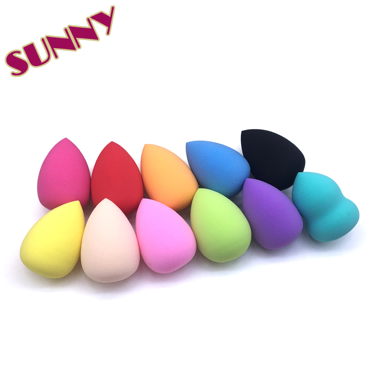 Factory Direct Sale in Stock Low MOQ Vegan Face Beauty Makeup Sponge Blending Set for Facial Make up Sponge