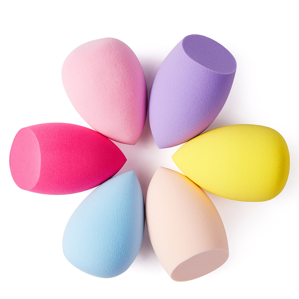 Factory Direct Sale in Stock Low MOQ Vegan Face Beauty Makeup Sponge Blending Set for Facial Make up Sponge