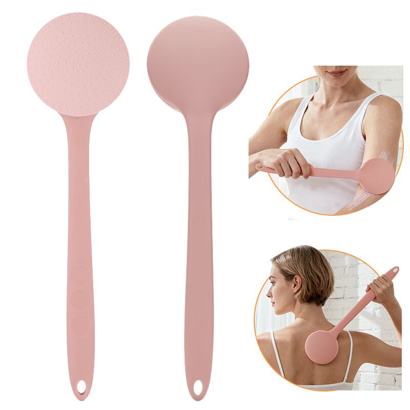 No Mess No Waste Long Handle Sunscreen Applicator Tool Silicone Body Lotion Tool Applicator For Women Pregnant Care