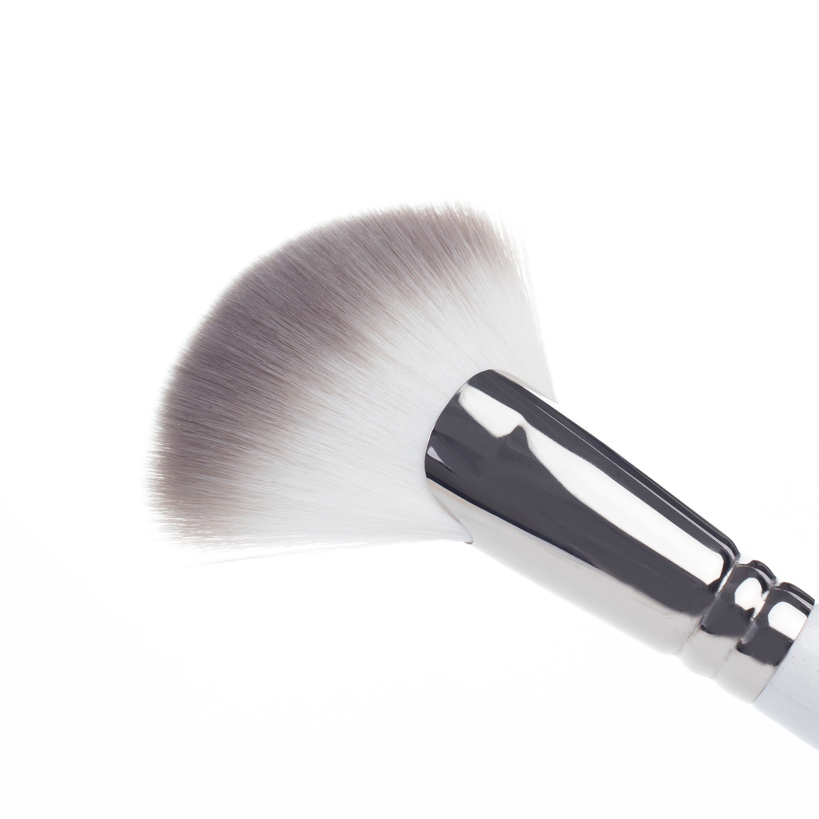 2026 High Quality Low Price 1Pc Spa Synthetic Hair Fan Powder Brush