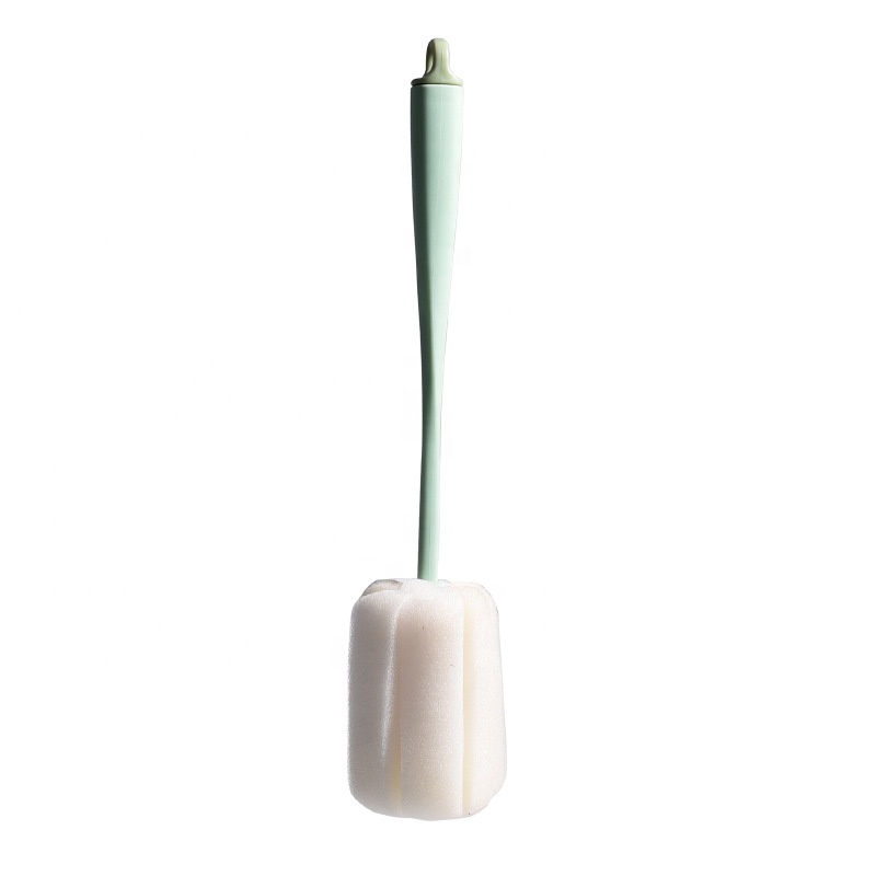 Multifunctional Nylon Antibacterial Water Bottle Glass Cleaner Cup Lid Crevice Cleaning Brush Long Handle Sponge Bottle Brush