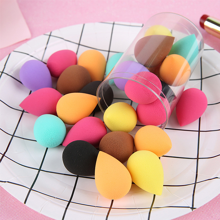 Private Label Blending Sponge Packaging Facial Sponges Wholesale Mini Make up Sponge