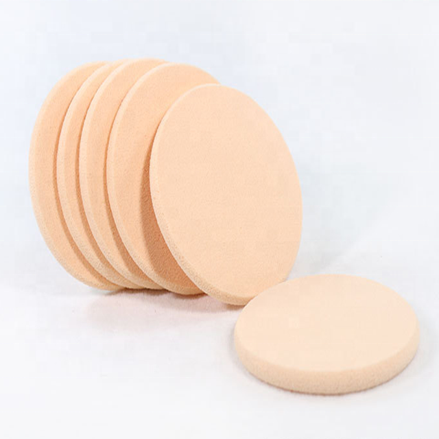 Latex Edge Round Shaped Foundation Powder Puff Powder Puff Cosmetic Sponge Powder Puff
