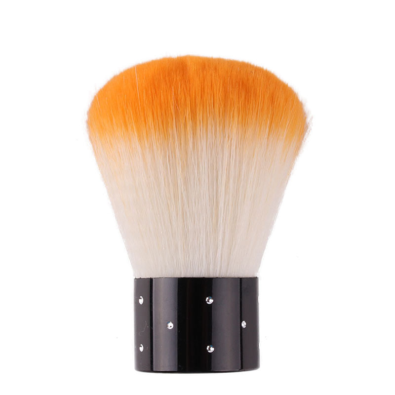 Hot Sale Nail Art Tool Dust Brushes Colorful Portable Soft Nail Brush Cleaner Blush Powder Brushes