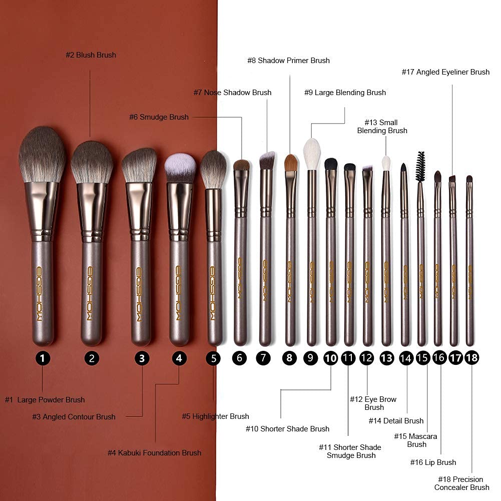 Professional Makeup Brush Set Details