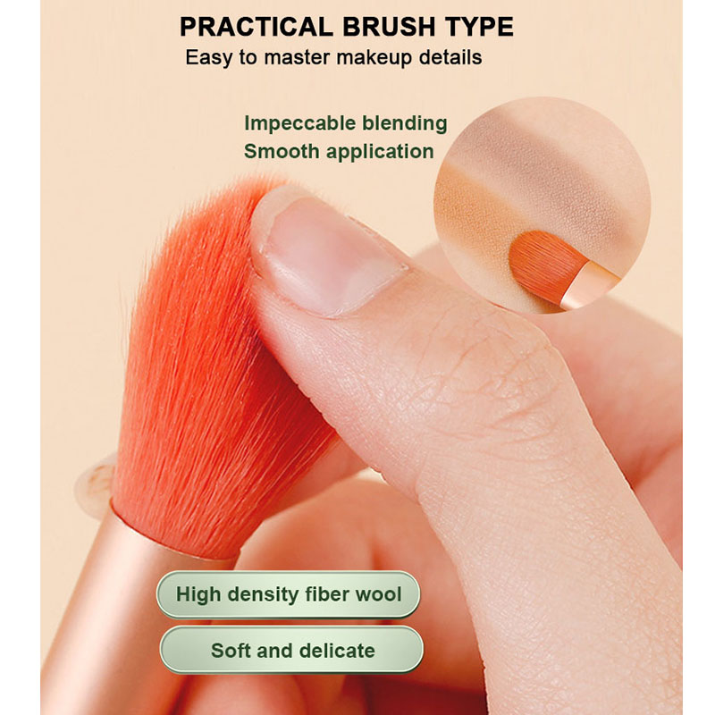 Premium Mini 8pcs Travel Makeup Brushes Gift Set Soft Synthetic Bristles Cosmetics Tools Eyeshadow Face Blush Make up Brush Kit