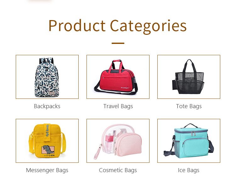 Bags categories