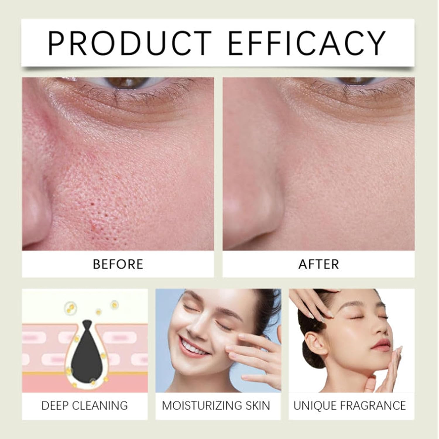 Korean Skincare Rice Facial Cleanser Gentle Foaming Cleanser Controls Oil Nourishes Skin Cleanses Pores For All Skin Types