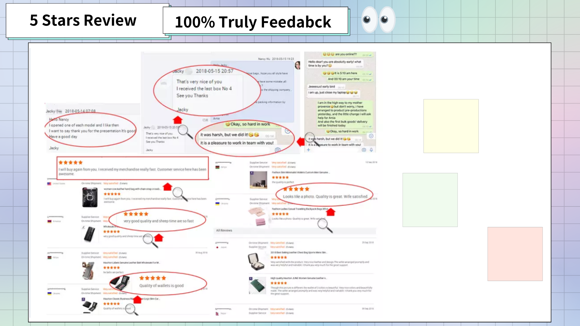 Customers Feedback and Review