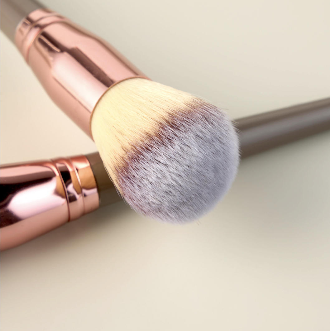Portable Custom 15-Piece Vegan Makeup Brush Set with Bag Super Soft Bristles Low MOQ Orders for Face & Eye Use