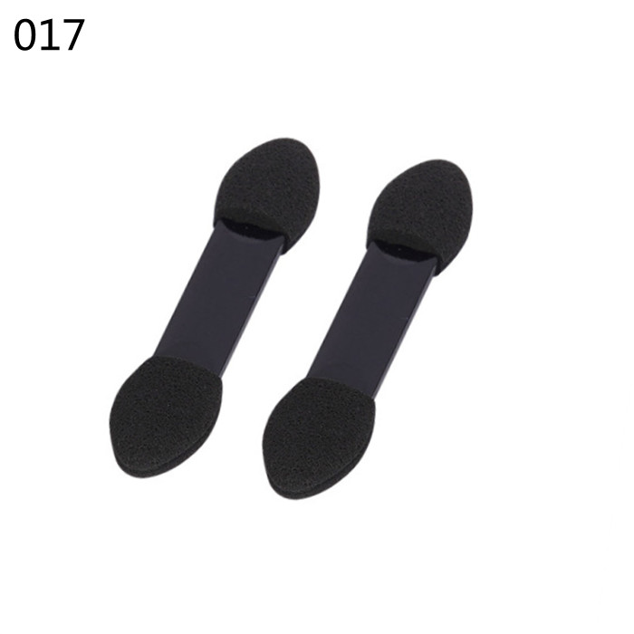 Double Sided Applicator Free Sample Cosmetic Mini Makeup End Silicone Eyeshadow Brush