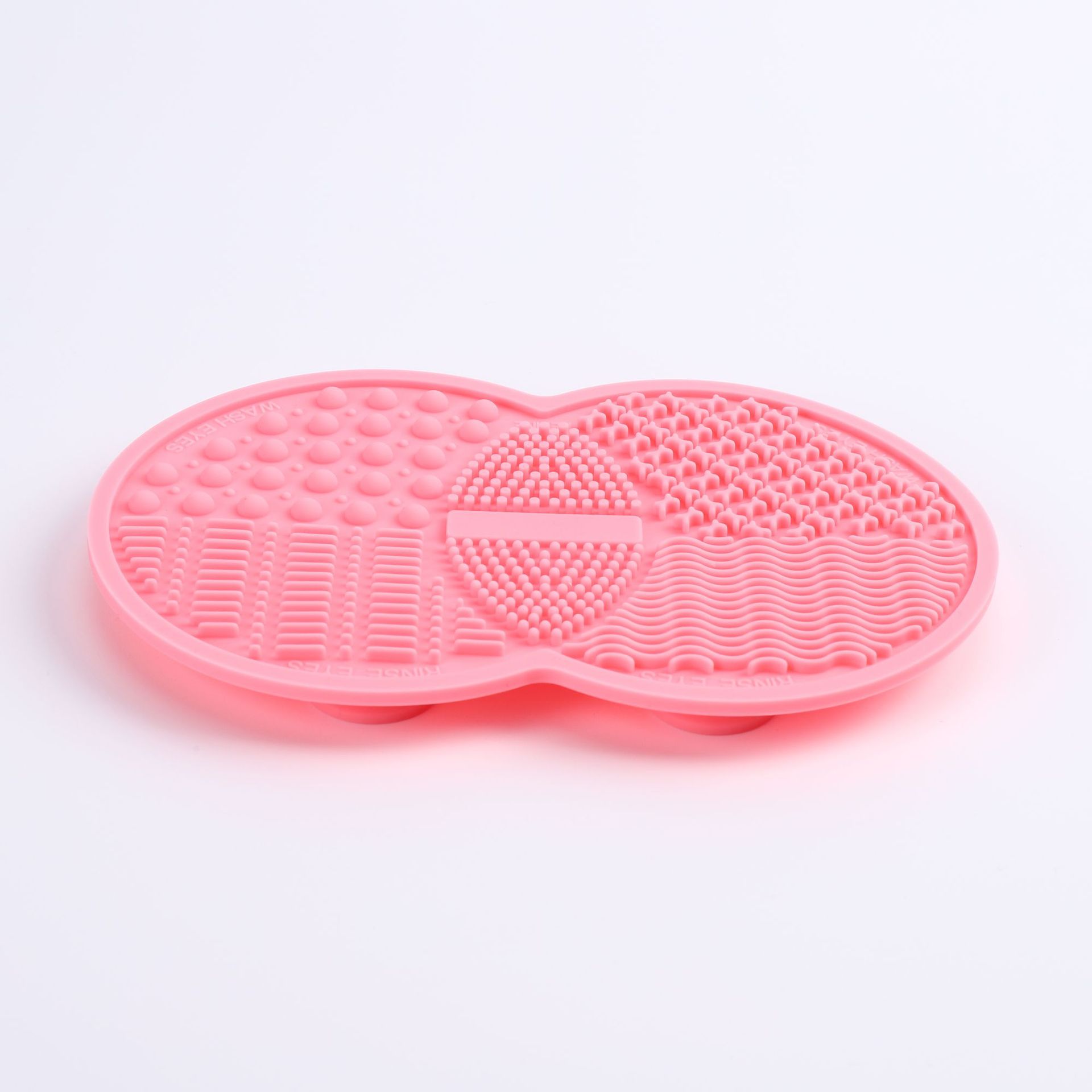 Wholesale Portable Silicone Makeup Brushes Cleaning Pad Makeup Brush Cleaning Mat Cosmetic Brush Makeup Sponge Cleaner