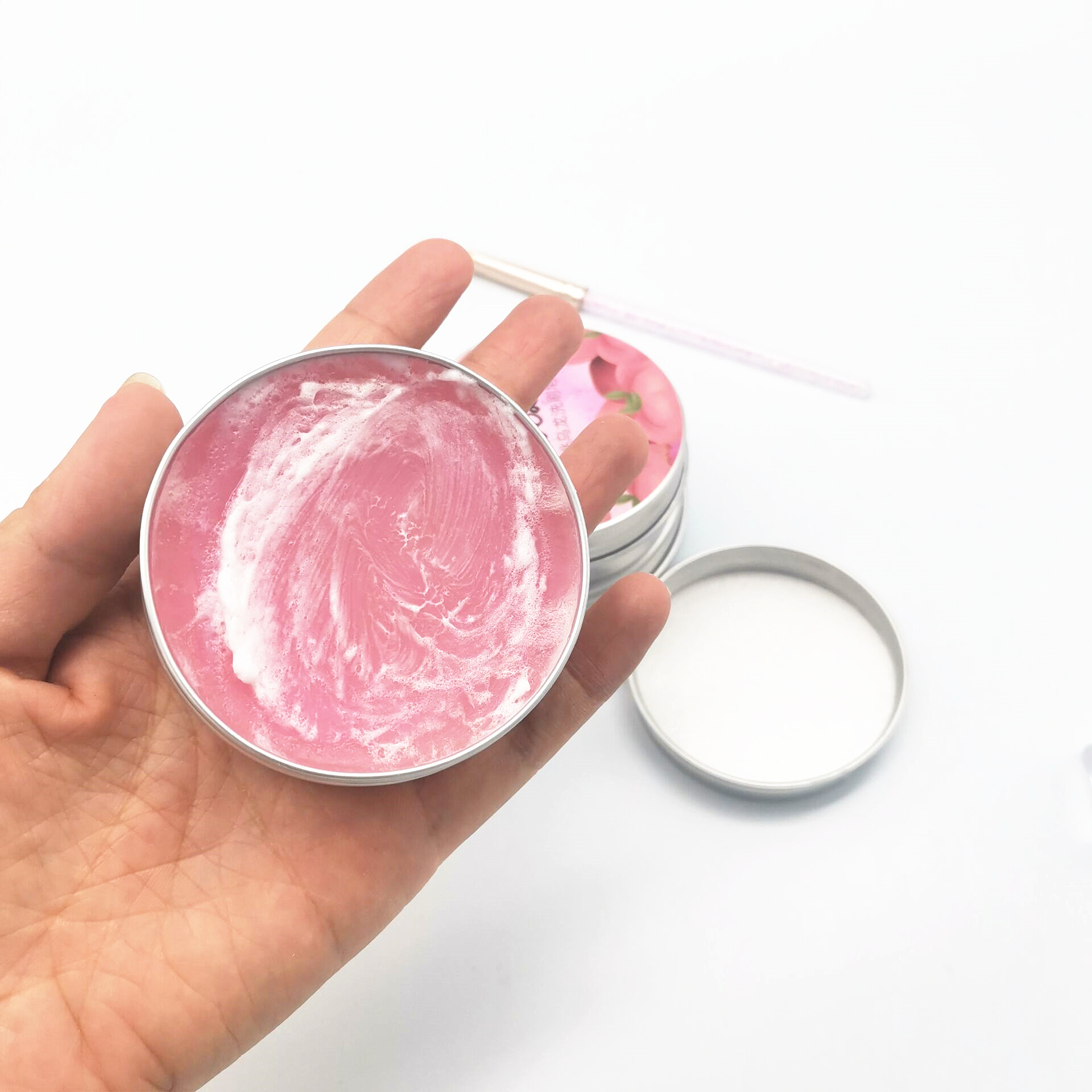 Hot Sale Makeup Brush Cleaning Washing Tin Box Soap Custom Logo Cosmetic Brush Solid Cleaner Brush Soap
