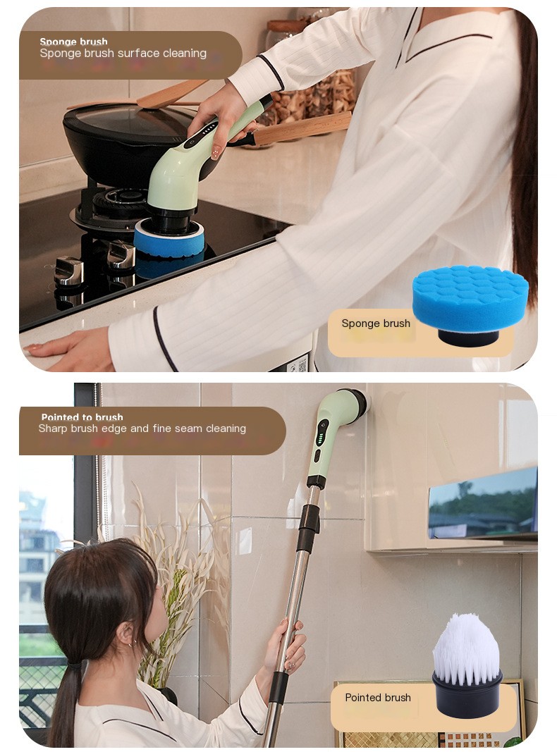 Smart Electric Cleaning Brush Detail 1