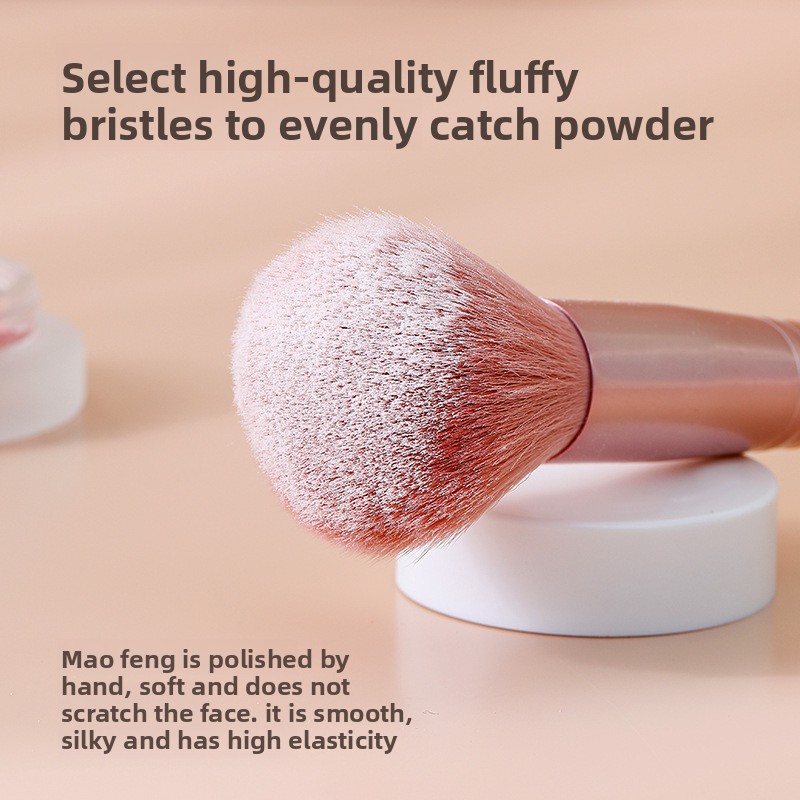 5-Piece Eye Makeup Brush Set with Synthetic Fibre Bristles Plastic Handle Comfortable Grip for Eyeshadow Lip &amp; Blush Application